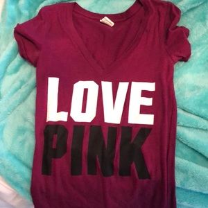 VS pink v-neck